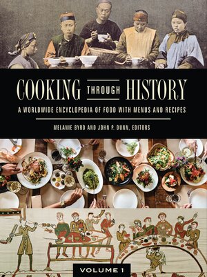 cover image of Cooking through History